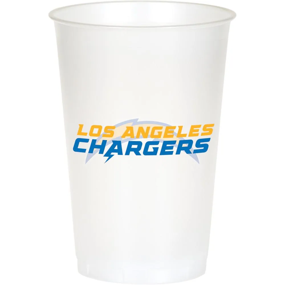 Bulk Los Angeles Chargers 20 oz Plastic Cups (96 per Case)