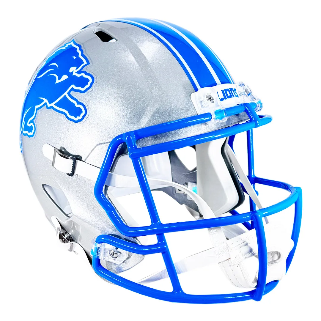 Calvin Johnson Signed Detroit Lions Full-Size Speed Replica Football Helmet (Beckett)