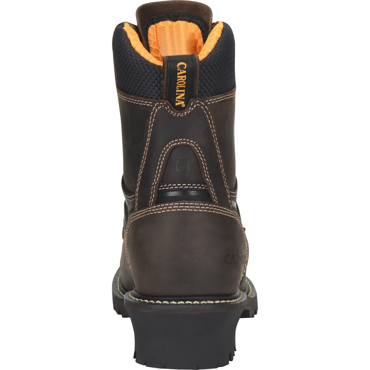 Carolina Men's Timber 8" Comp Toe WP Logger Work Boot - Brown - CA6921