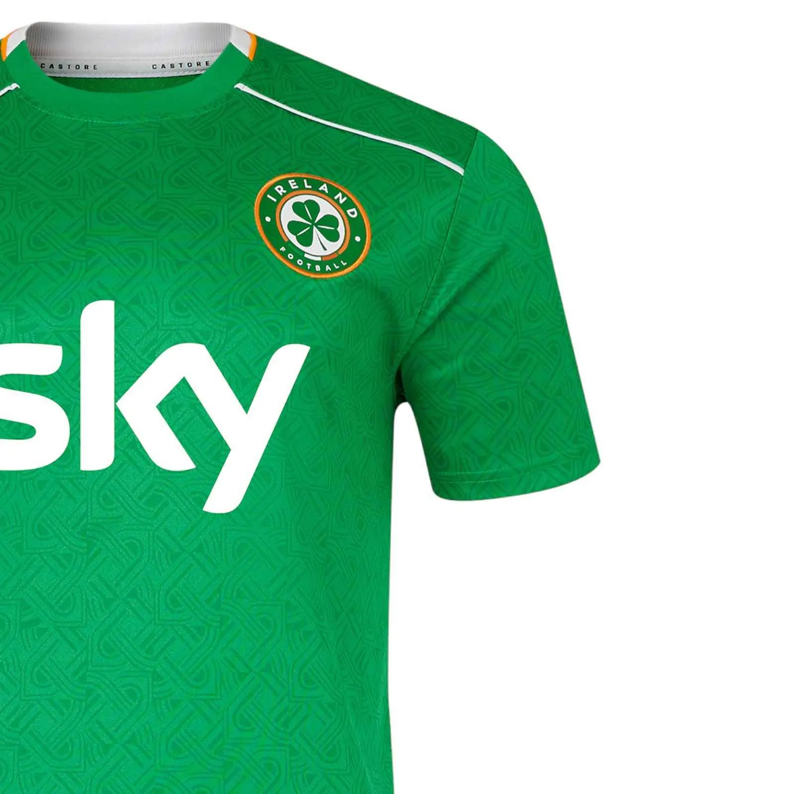 Castore FAI Ireland 2024 Home Short-Sleeve Jersey