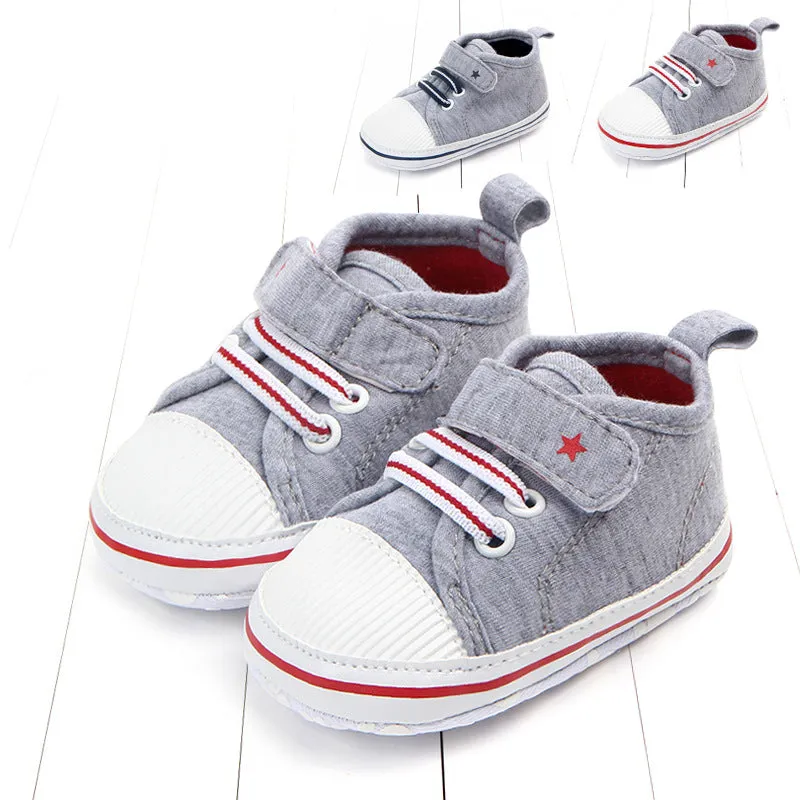 Casual elastic baby shoes soft sole walking shoes