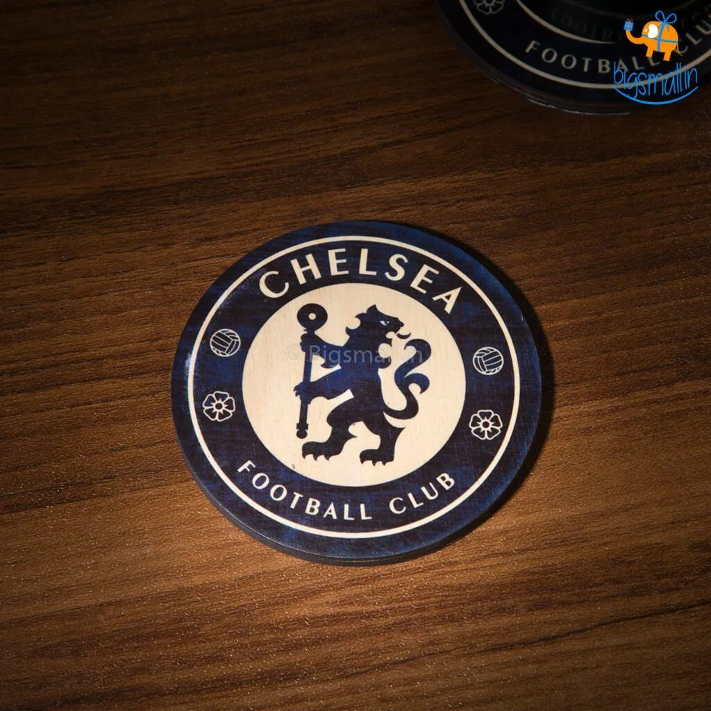 Chelsea Wooden Coasters - Set of 4