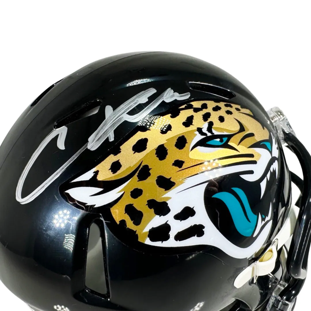 Christian Kirk Signed Jacksonville Jaguars Speed Mini Football Helmet (JSA)