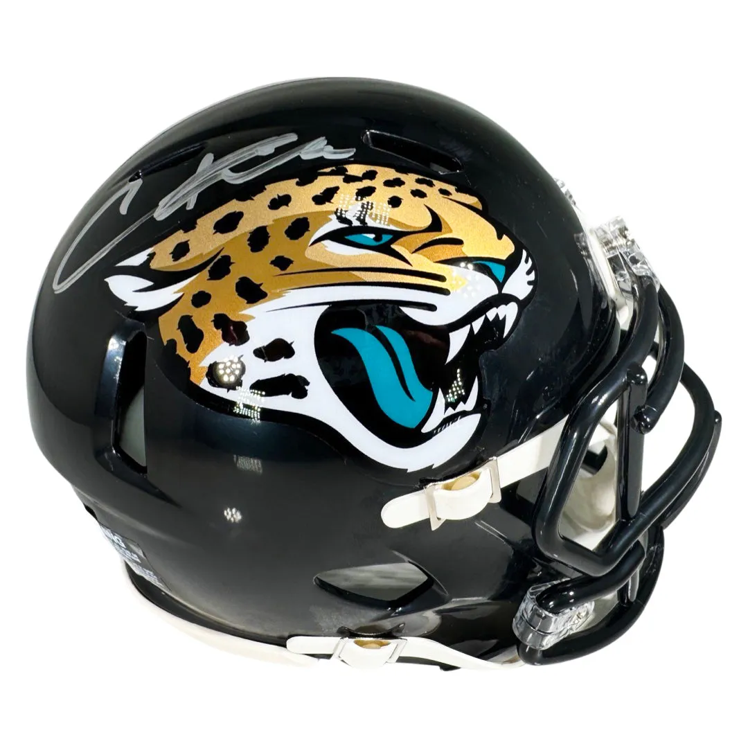 Christian Kirk Signed Jacksonville Jaguars Speed Mini Football Helmet (JSA)