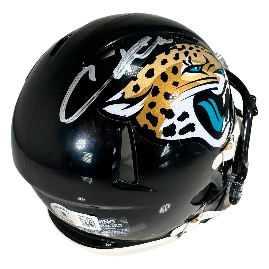 Christian Kirk Signed Jacksonville Jaguars Speed Mini Football Helmet (JSA)