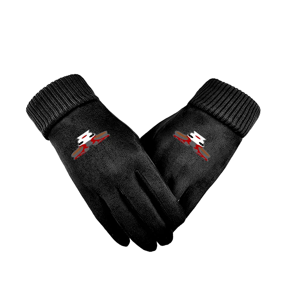 Christmas Reindeer Unisex Suede Fabric Christmas Gloves - 5 colors