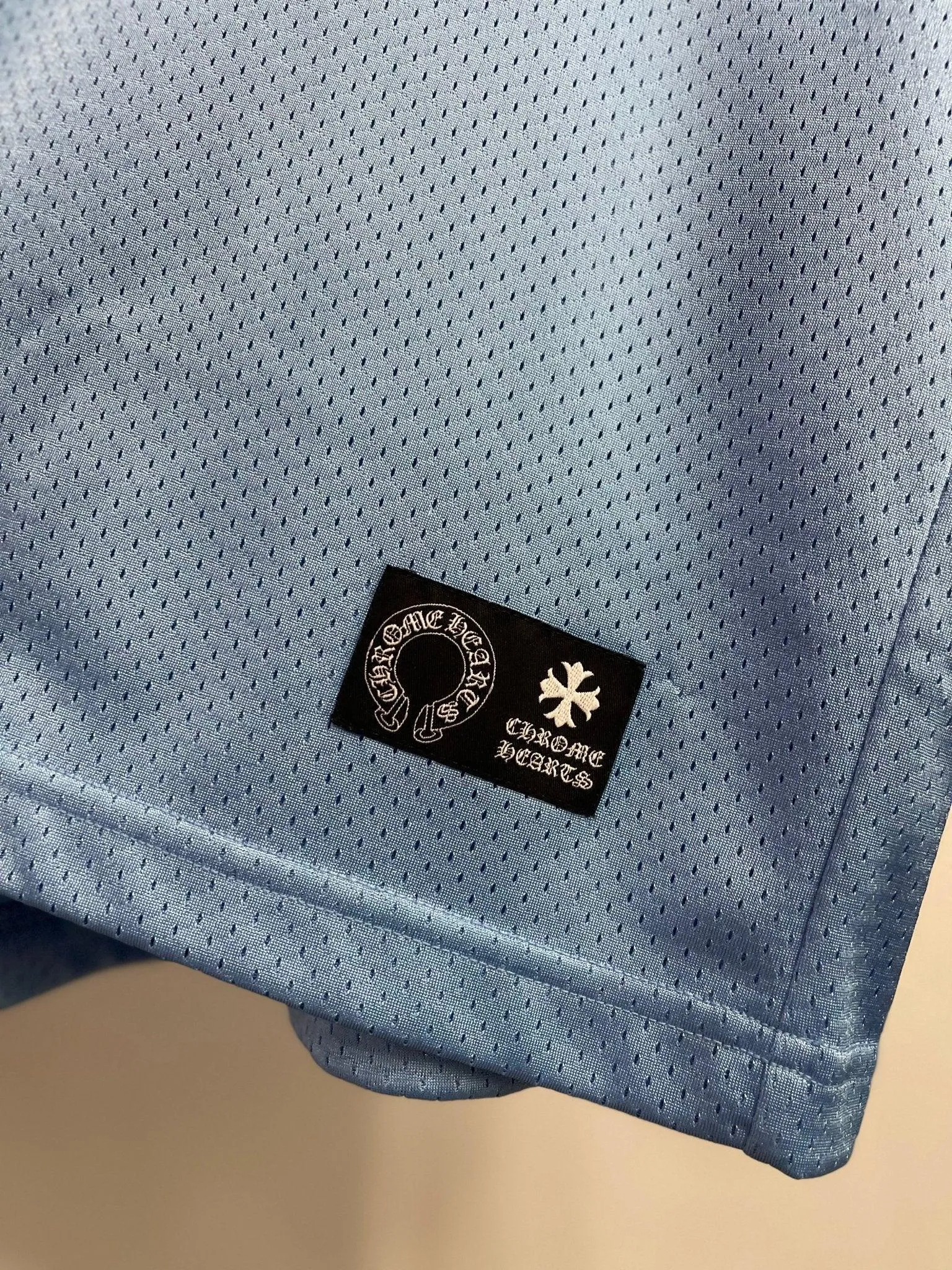 Chrome Hearts Sports Mesh Warm Up Jersey Blue