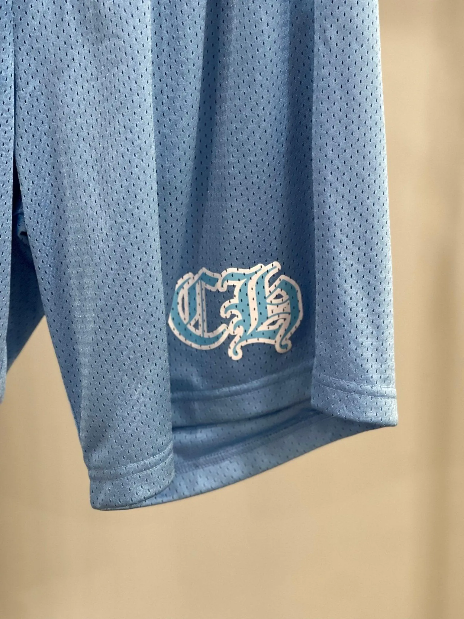 Chrome Hearts Sports Mesh Warm Up Jersey Blue