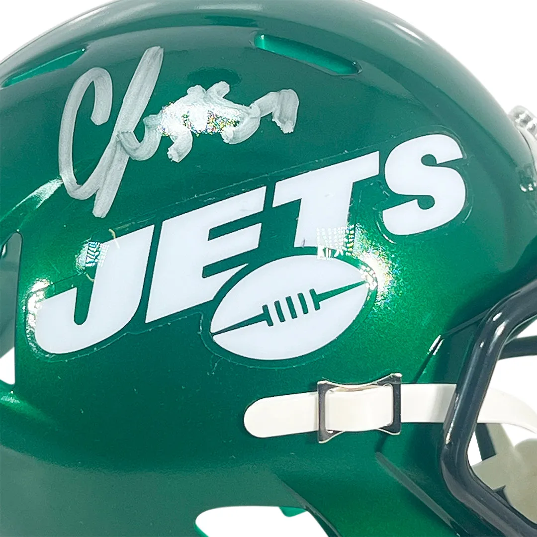 CJ Mosley Signed New York Jets Speed Mini Football Helmet (JSA)