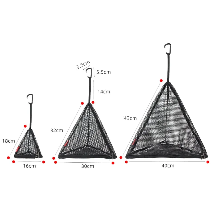 CLS Outdoor Triangular Foldable Storage Mesh Bag S