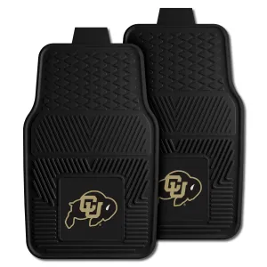 Colorado Buffaloes Heavy Duty Car Mat Set - 2 Pieces