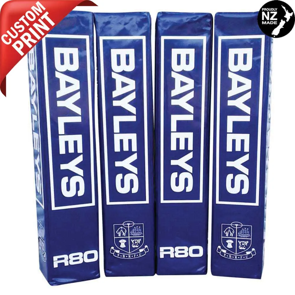 Corporate Branded Rugby Goal Post Pads