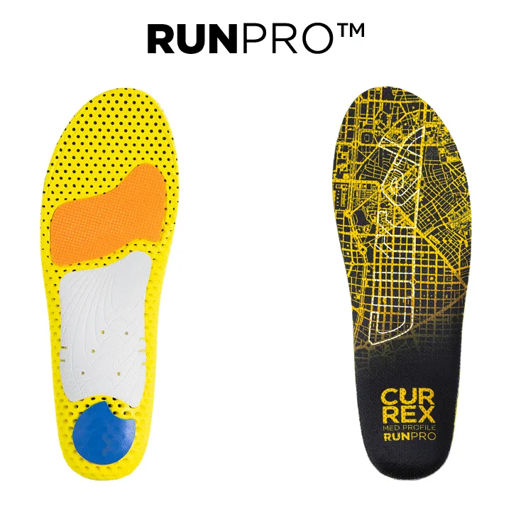 Currex RunPro Dynamic Insoles - Medium Profile