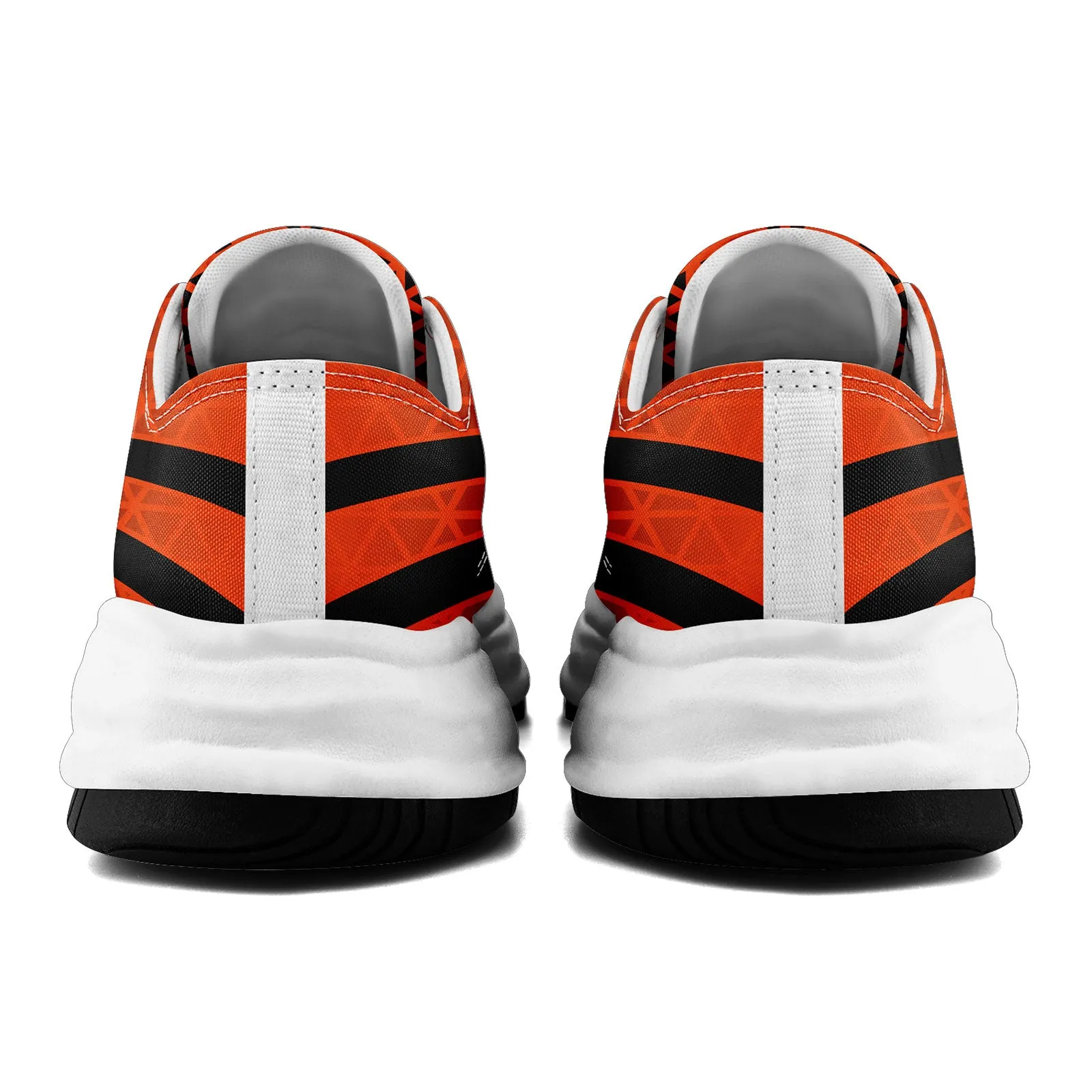 Custom Black Orange Ohio Football Jersey and Sports Shoes Combo Offer Personalized Combo ZH-D023031-6