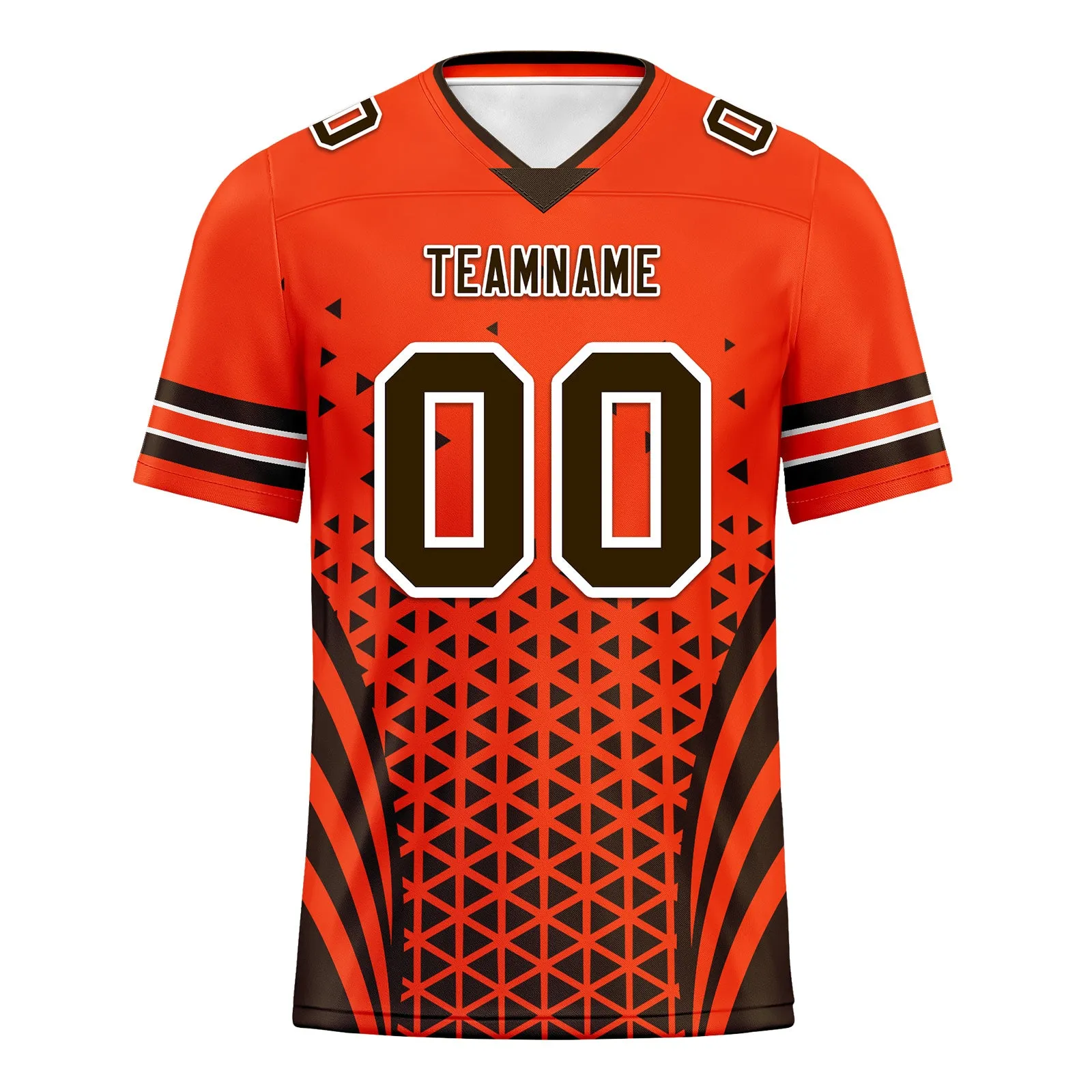 Custom Black Orange Ohio Football Jersey and Sports Shoes Combo Offer Personalized Combo ZH-D023031-8