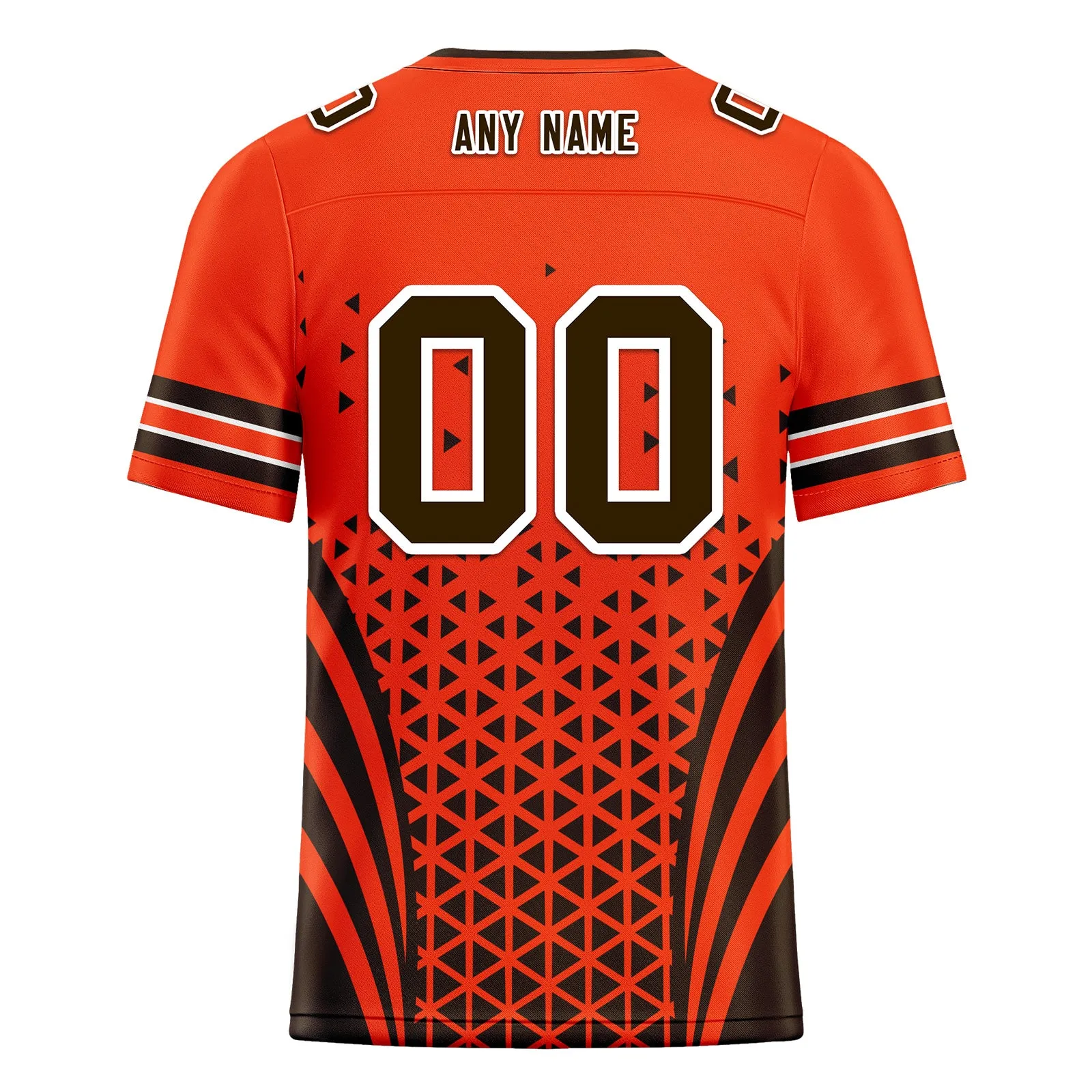 Custom Black Orange Ohio Football Jersey and Sports Shoes Combo Offer Personalized Combo ZH-D023031-8