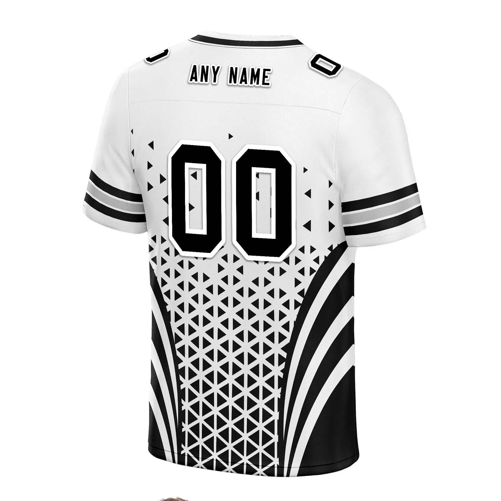 Custom Black White Nevada Football Jersey and Sports Shoes Combo Offer Personalized Combo ZH-D023031-20