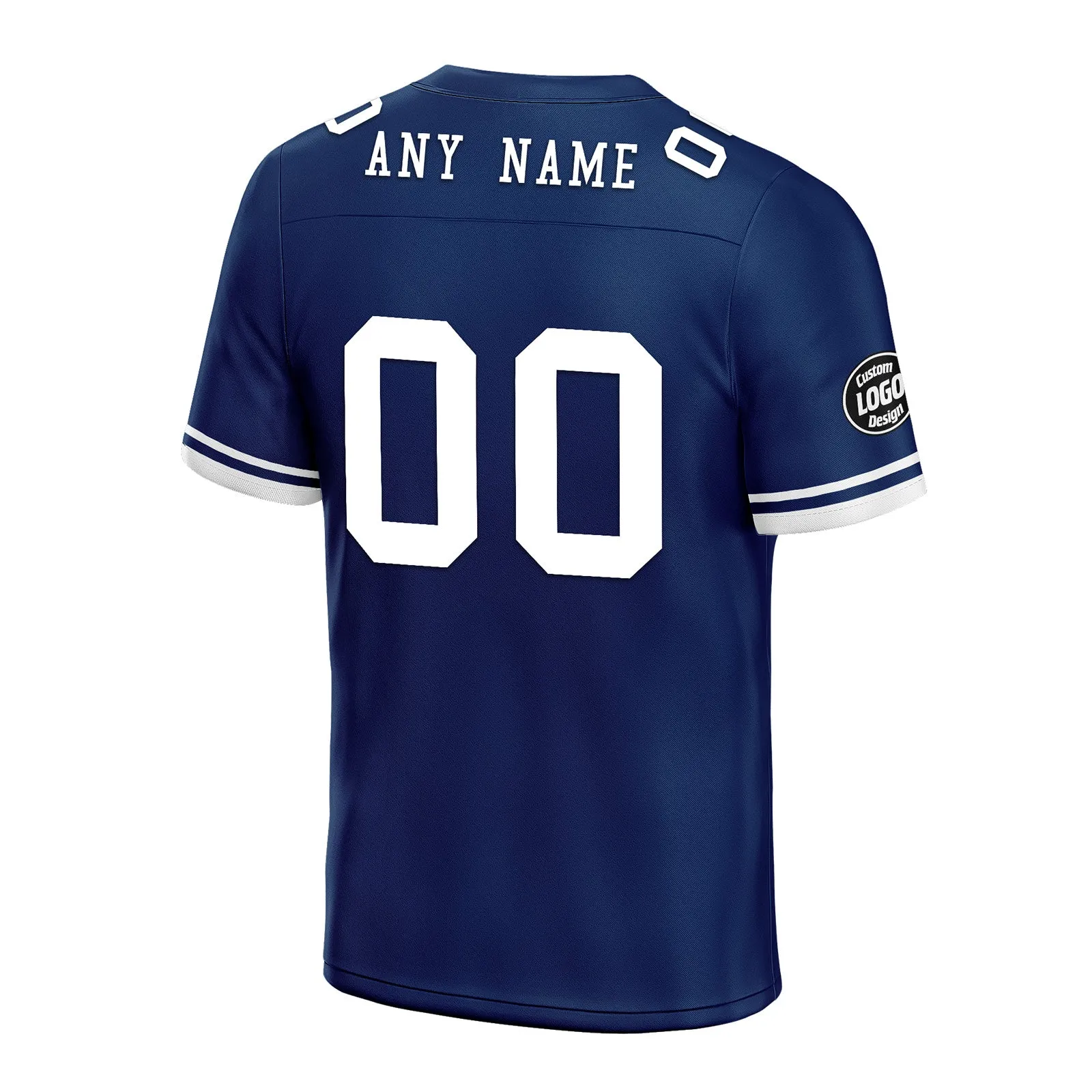 Custom Blue White Dallas Football Jersey and Firesoul Sports Shoes Combo Offer Personalized Combo ZH-D020273-9