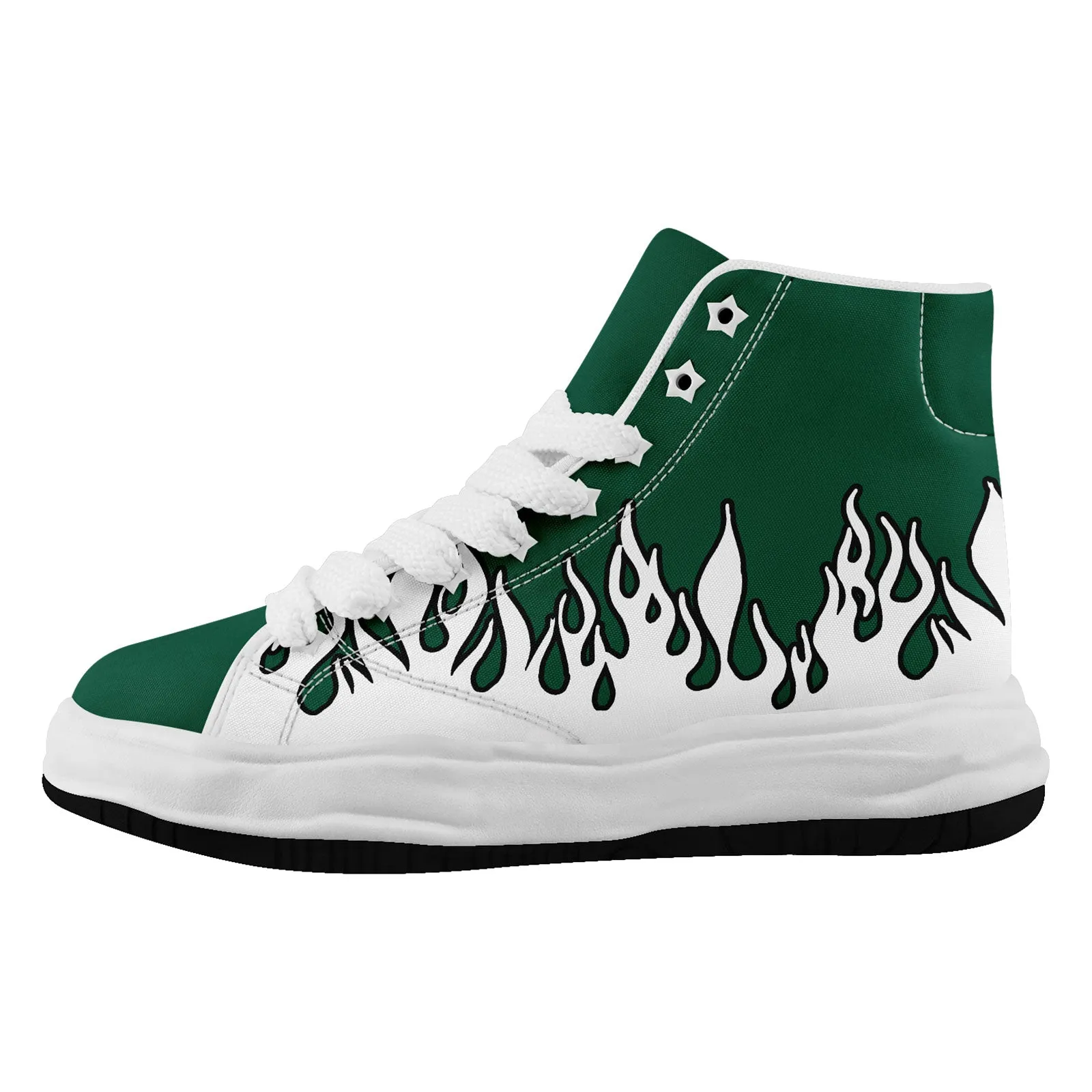 Custom Green White New York Football Jersey and Firesoul Sports Shoes Combo Offer Personalized Combo ZH-D020273-28