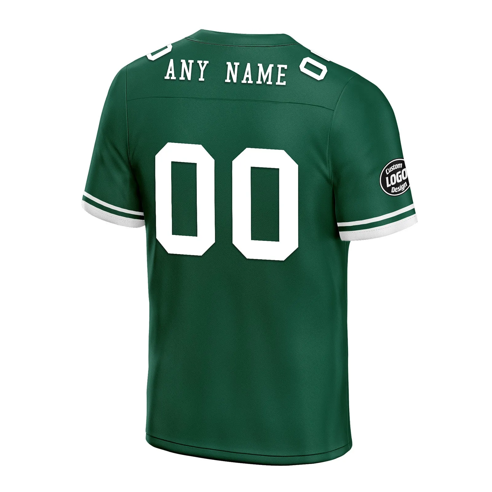 Custom Green White New York Football Jersey and Firesoul Sports Shoes Combo Offer Personalized Combo ZH-D020273-28