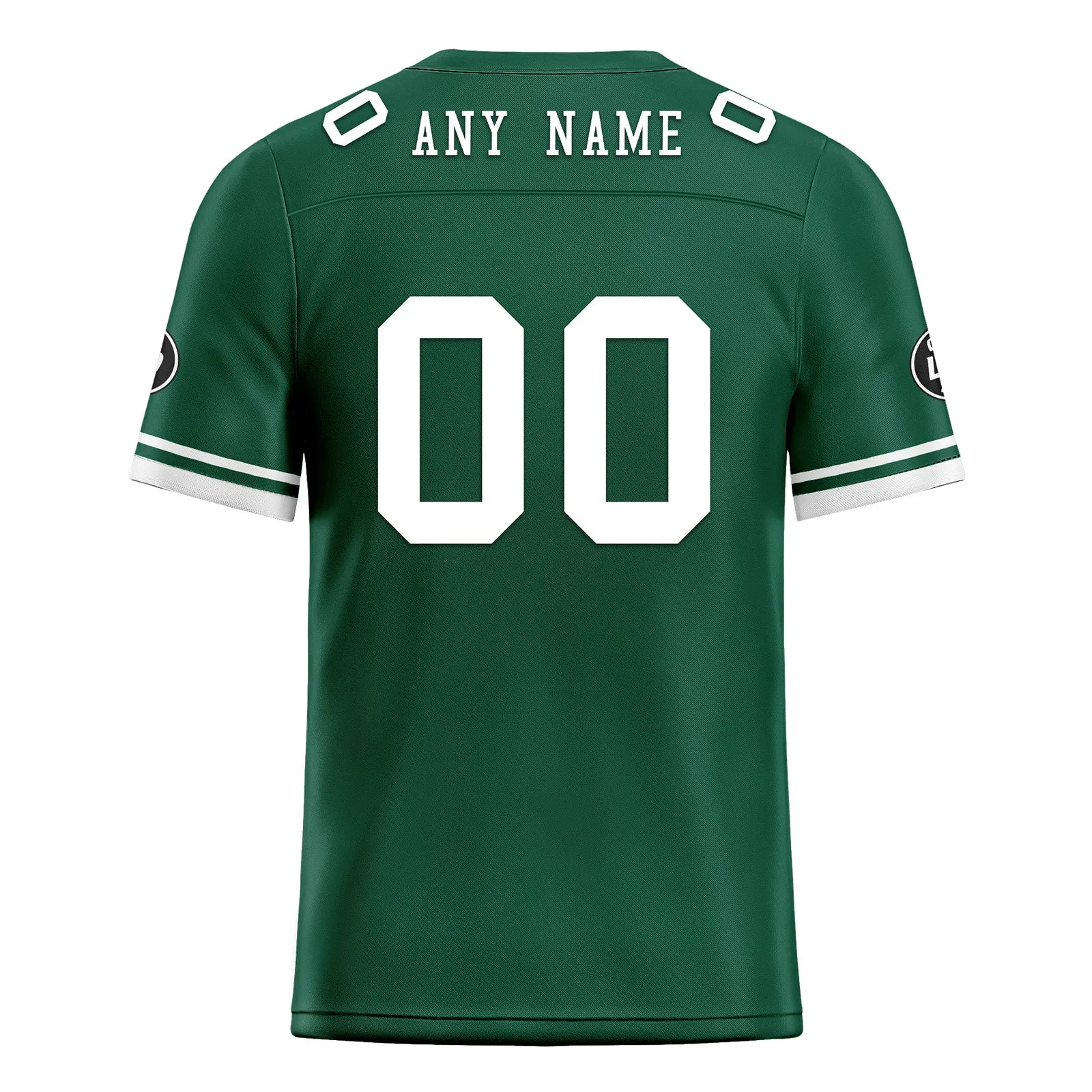 Custom Green White New York Football Jersey and Firesoul Sports Shoes Combo Offer Personalized Combo ZH-D020273-28