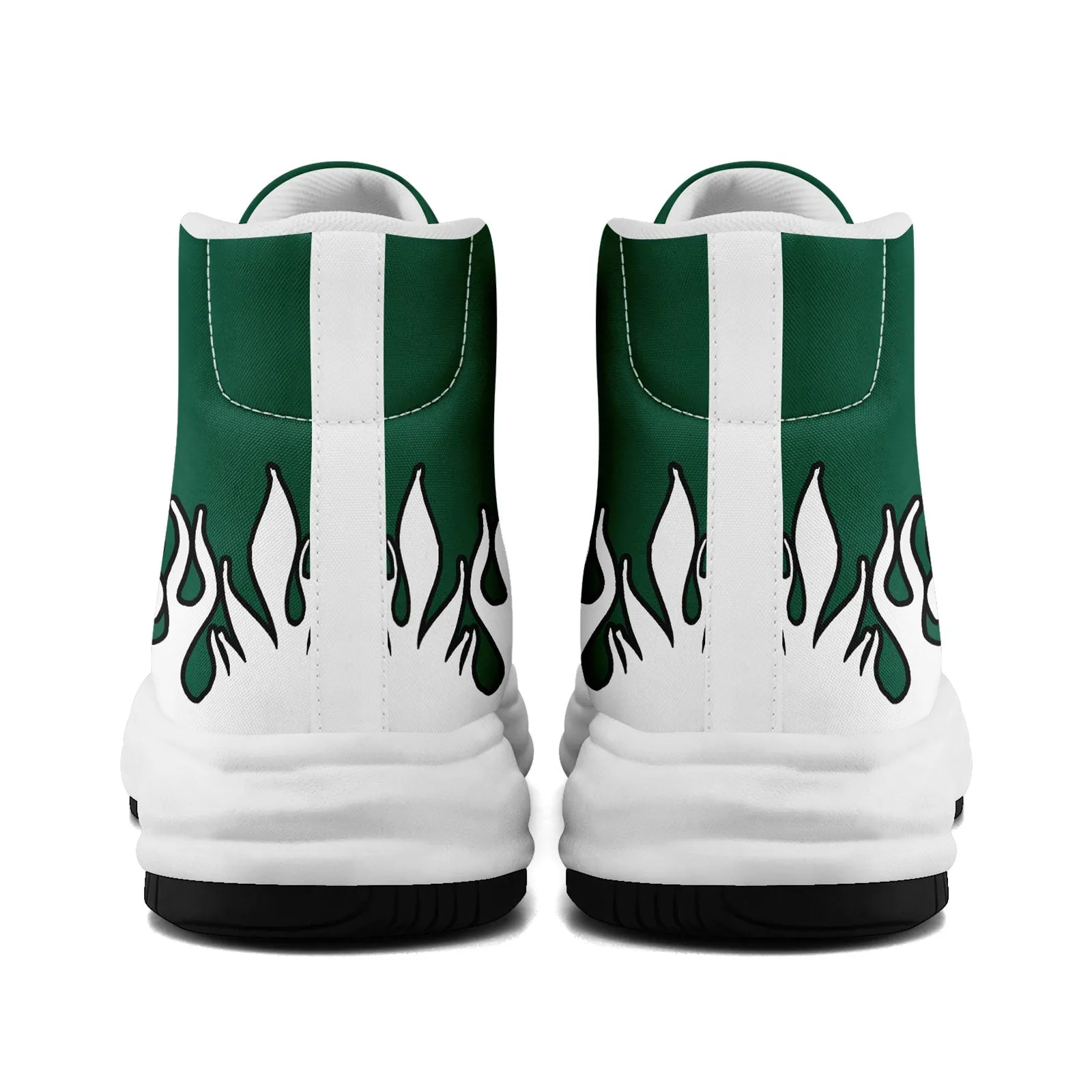 Custom Green White New York Football Jersey and Firesoul Sports Shoes Combo Offer Personalized Combo ZH-D020273-28