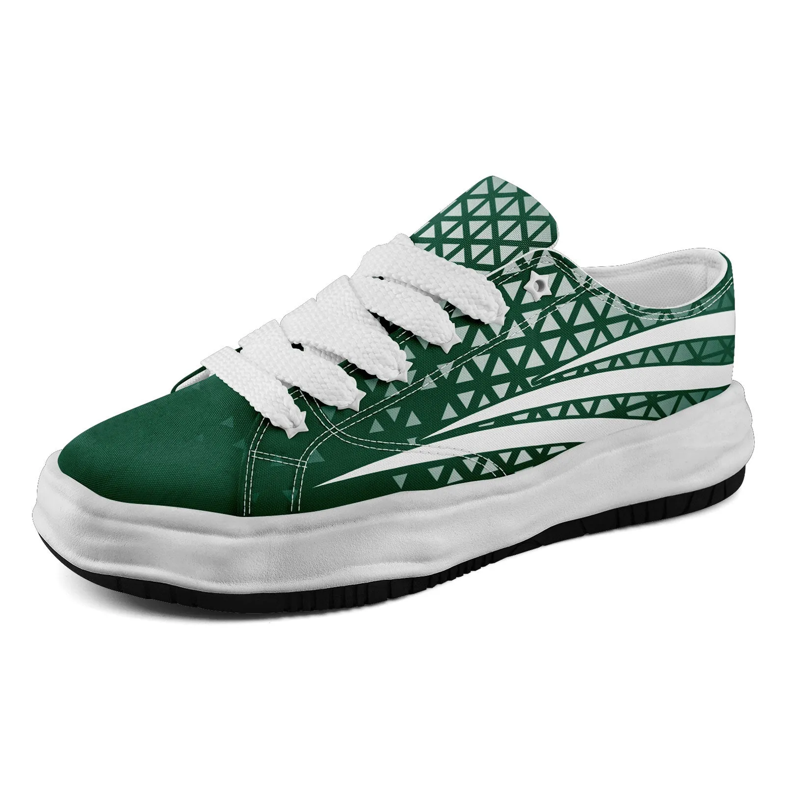 Custom Green White New York Football Jersey and Sports Shoes Combo Offer Personalized Combo ZH-D023031-28