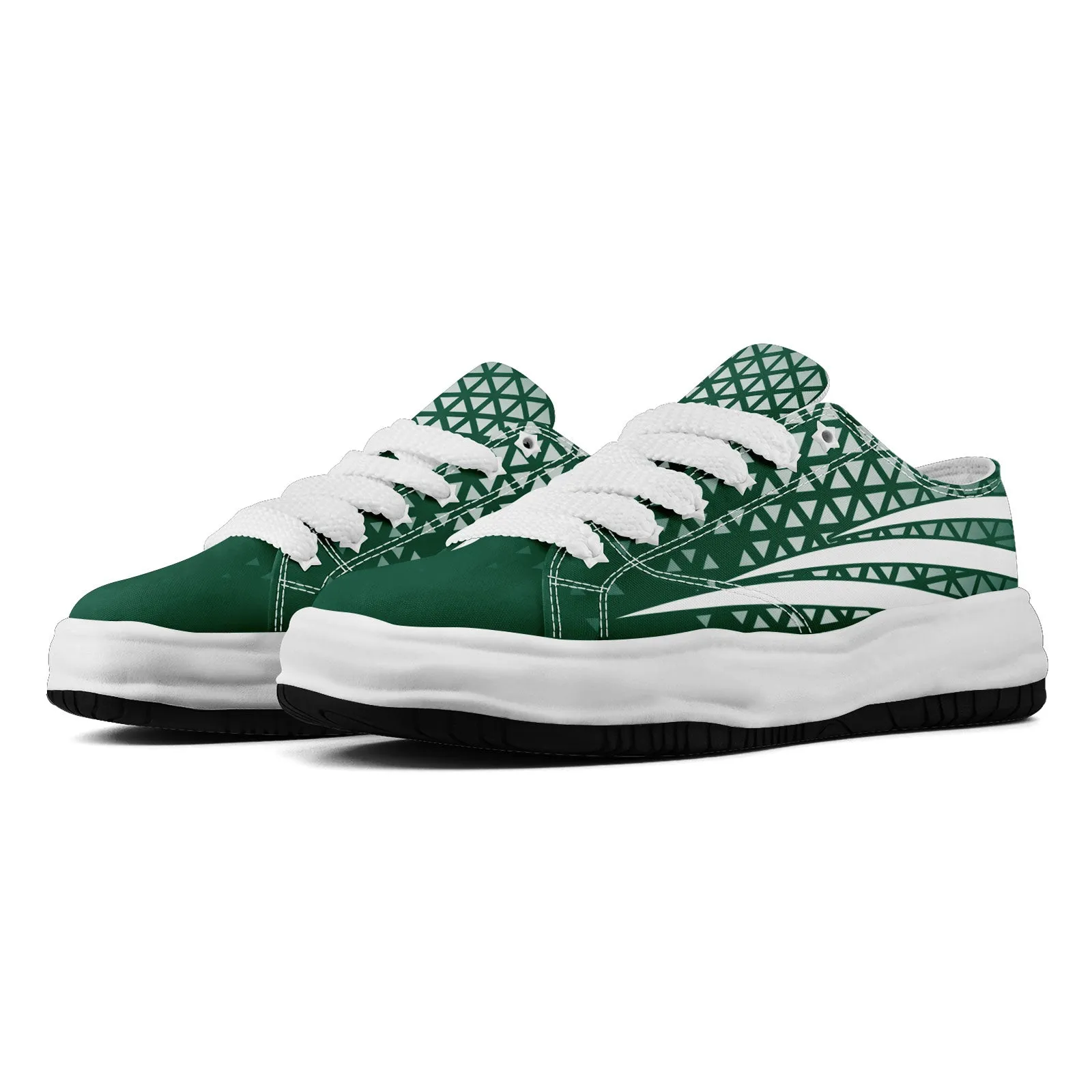 Custom Green White New York Football Jersey and Sports Shoes Combo Offer Personalized Combo ZH-D023031-28