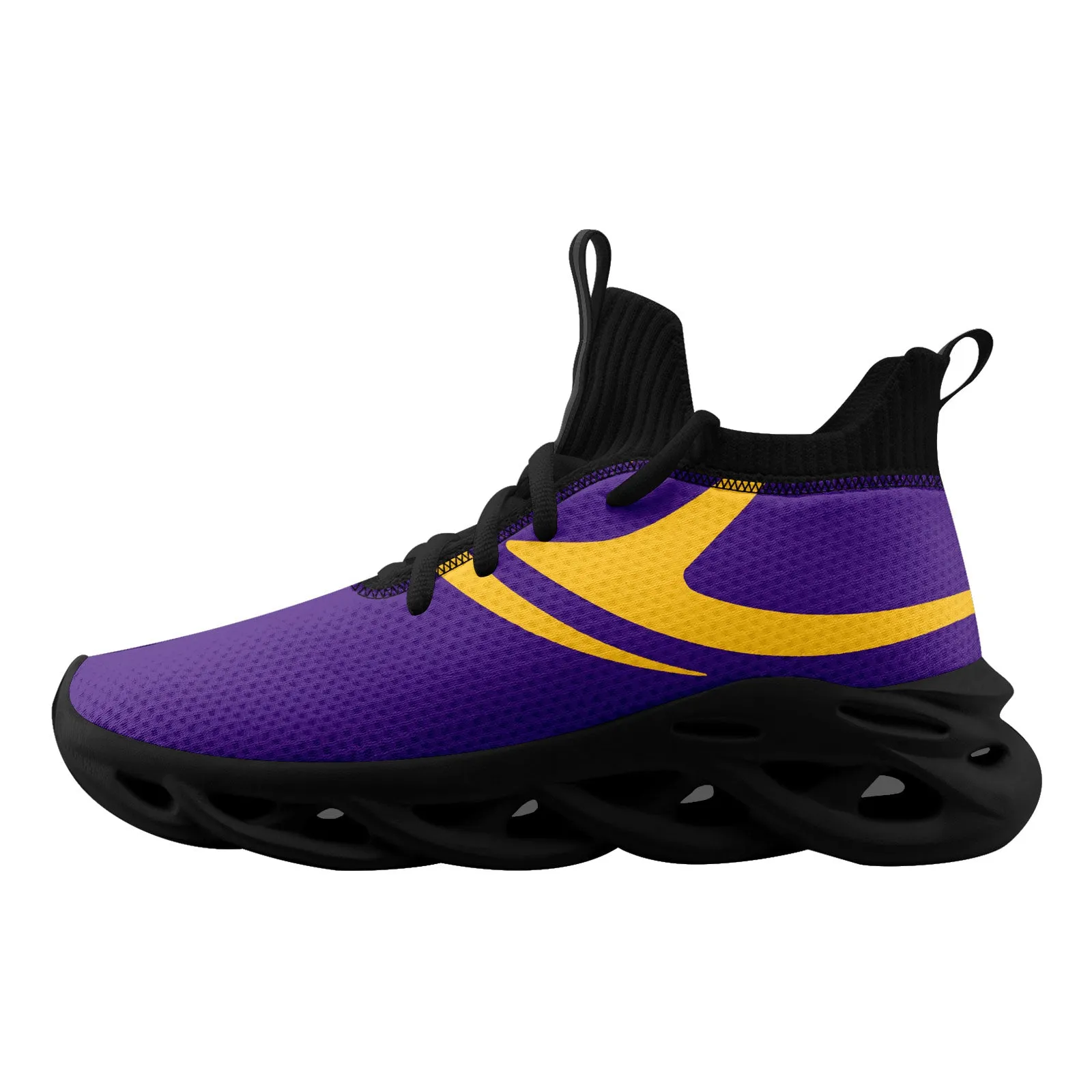 Custom Purple Minnesota Football Jersey and Sports Shoes Combo Offer Personalized Combo ZH-D025008-15