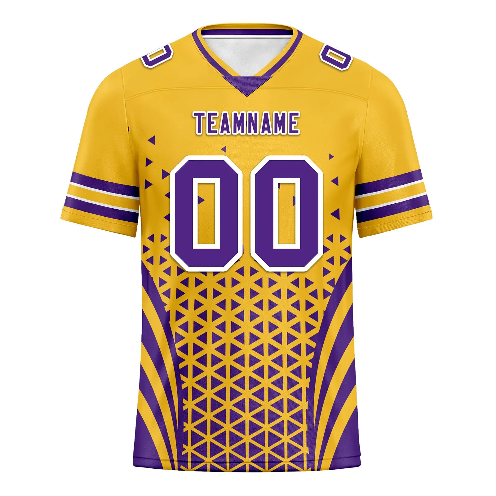 Custom Purple White Minnesota Football Jersey and Sports Shoes Combo Offer Personalized Combo ZH-D023031-17