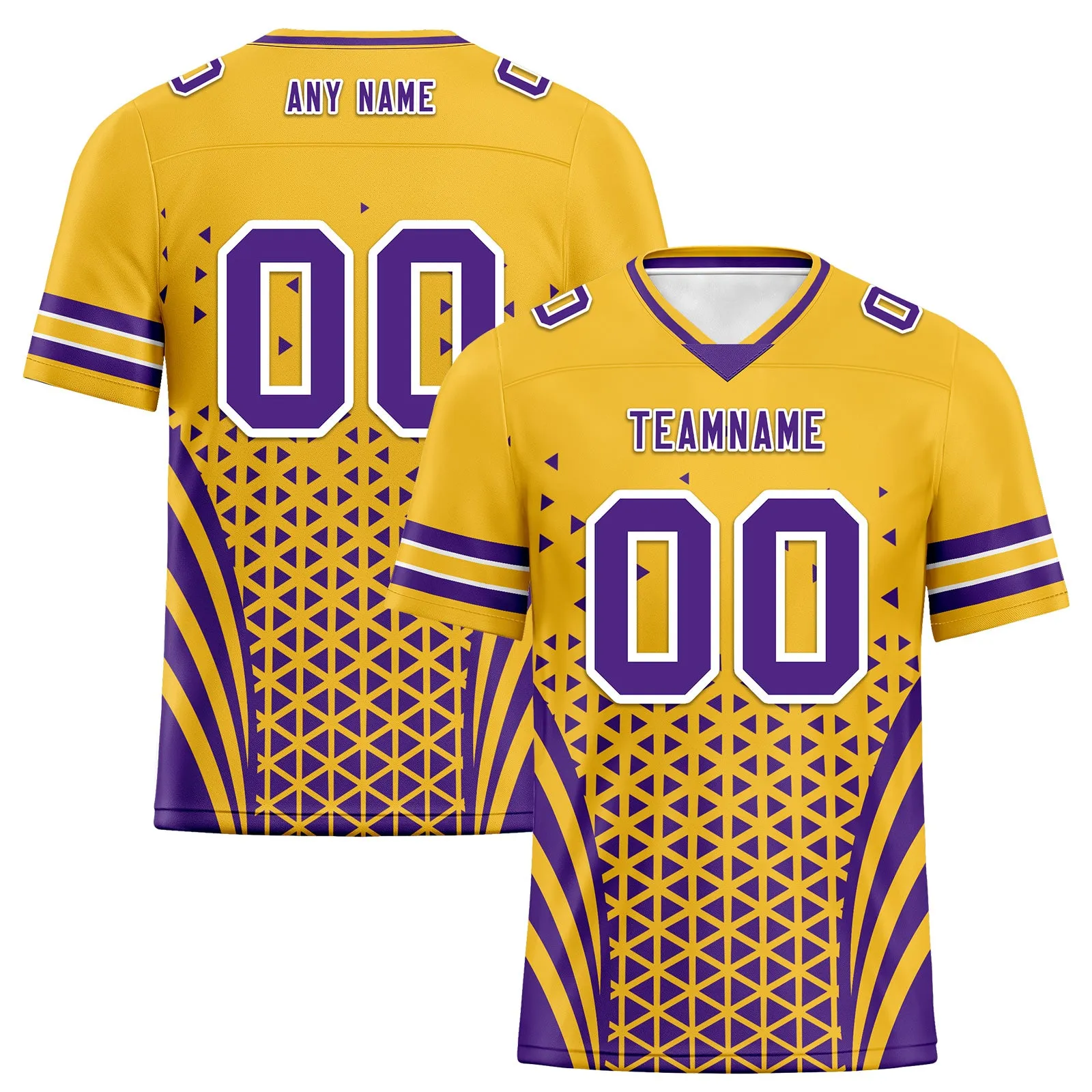 Custom Purple White Minnesota Football Jersey and Sports Shoes Combo Offer Personalized Combo ZH-D023031-17