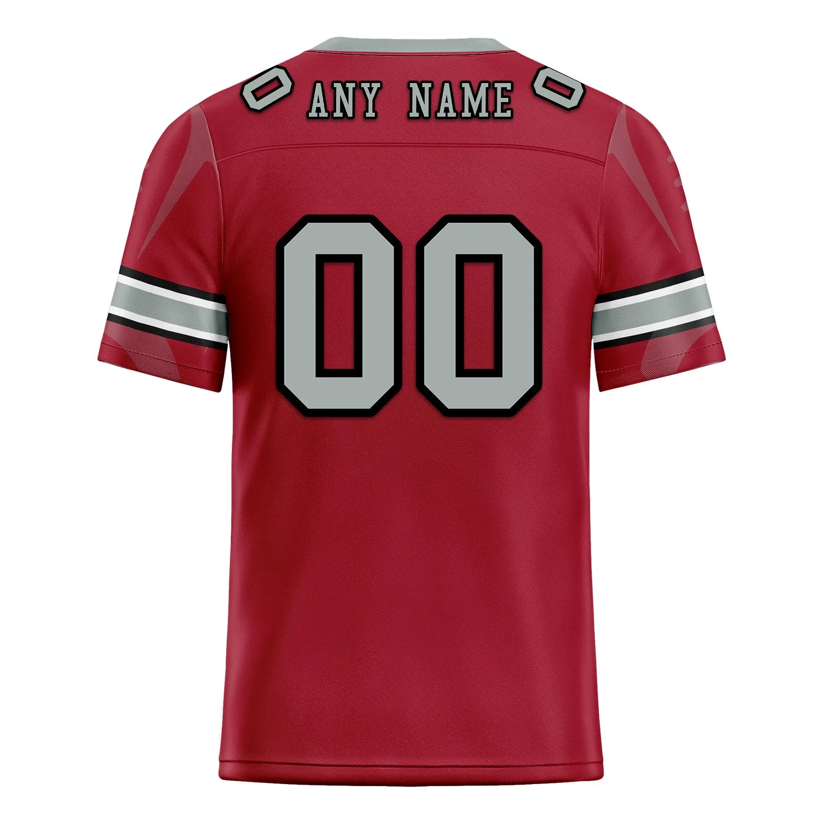 Custom Red Atlanta Football Jersey and Sports Shoes Combo Offer Personalized Combo ZH-D025008-2