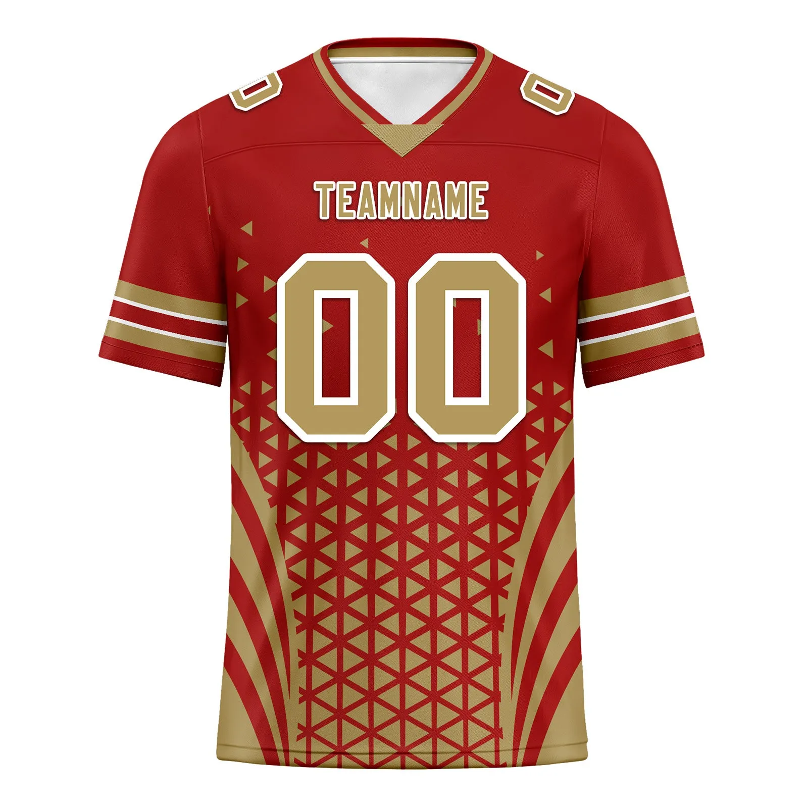 Custom Yellow Red California Football Jersey and Sports Shoes Combo Offer Personalized Combo ZH-D023031-25