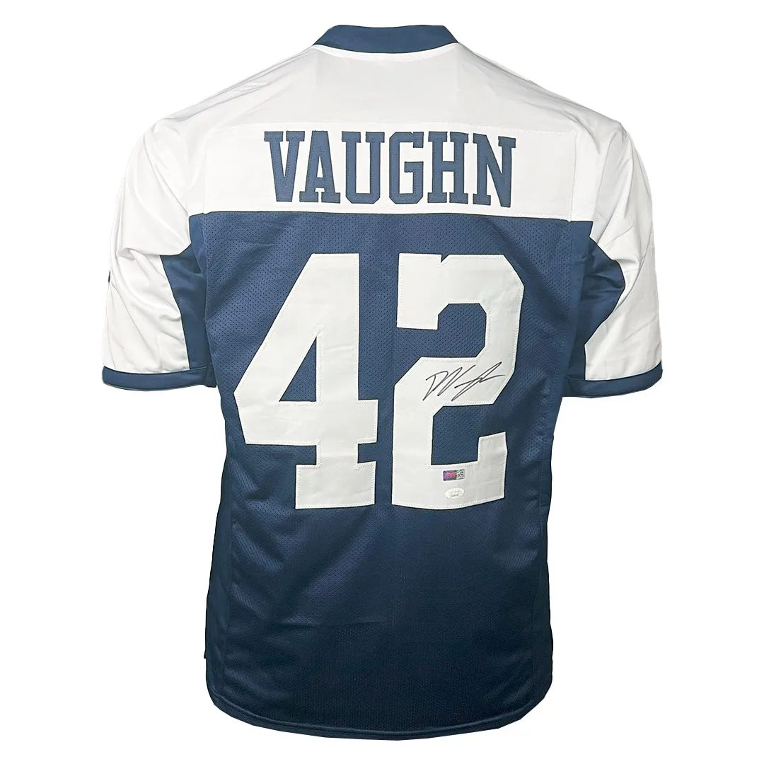 Deuce Vaughn Signed Dallas Thanksgiving Football Jersey (BECKETT)