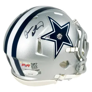 Dorance Armstrong Signed Dallas Cowboys Speed Mini Football Helmet (JSA)