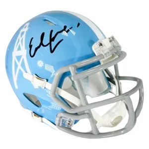 Earl Campbell Signed Throwback 1960-62 Houston Oilers Speed Mini Football Helmet (JSA)