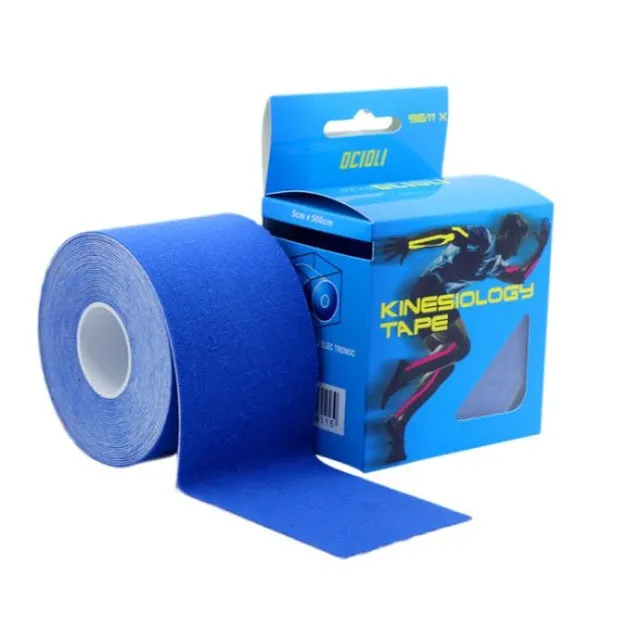 Elastic Cotton Roll Adhesive  Sport Injury Muscle Tape Strain Protection Tapes First Aid Bandage Support Kinesiology Tape