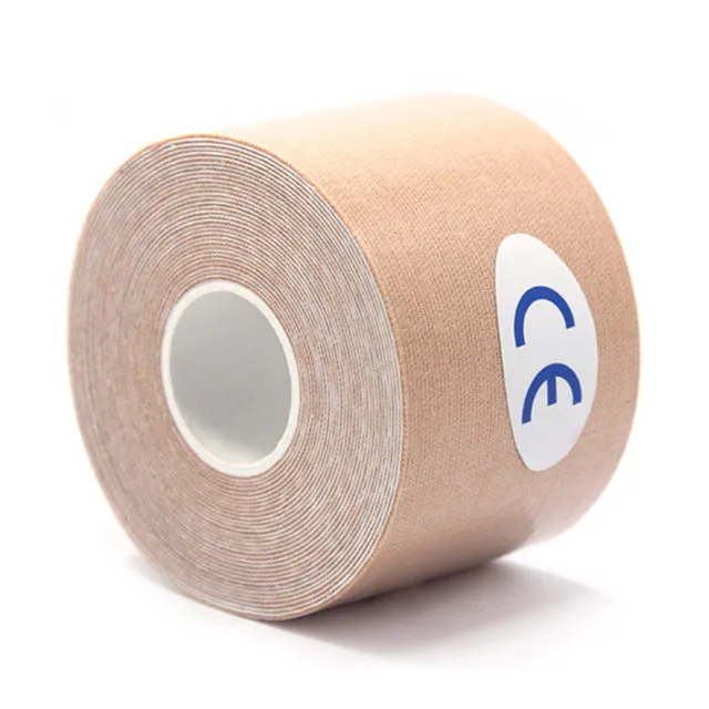 Elastic Cotton Roll Adhesive  Sport Injury Muscle Tape Strain Protection Tapes First Aid Bandage Support Kinesiology Tape