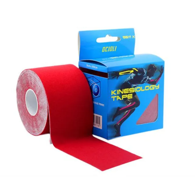 Elastic Cotton Roll Adhesive  Sport Injury Muscle Tape Strain Protection Tapes First Aid Bandage Support Kinesiology Tape