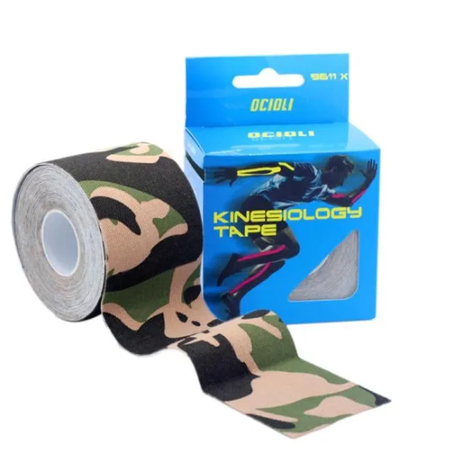 Elastic Cotton Roll Adhesive  Sport Injury Muscle Tape Strain Protection Tapes First Aid Bandage Support Kinesiology Tape