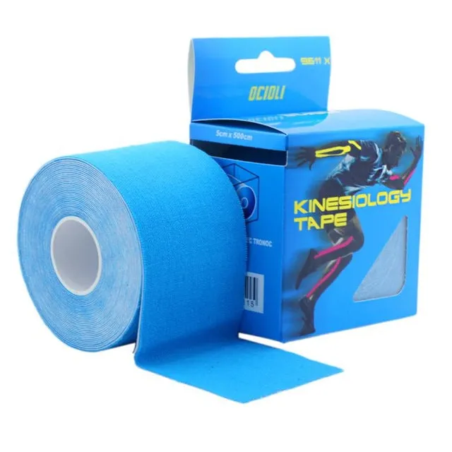 Elastic Cotton Roll Adhesive  Sport Injury Muscle Tape Strain Protection Tapes First Aid Bandage Support Kinesiology Tape