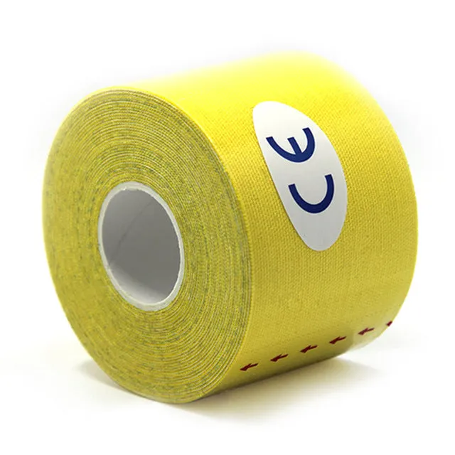 Elastic Cotton Roll Adhesive  Sport Injury Muscle Tape Strain Protection Tapes First Aid Bandage Support Kinesiology Tape