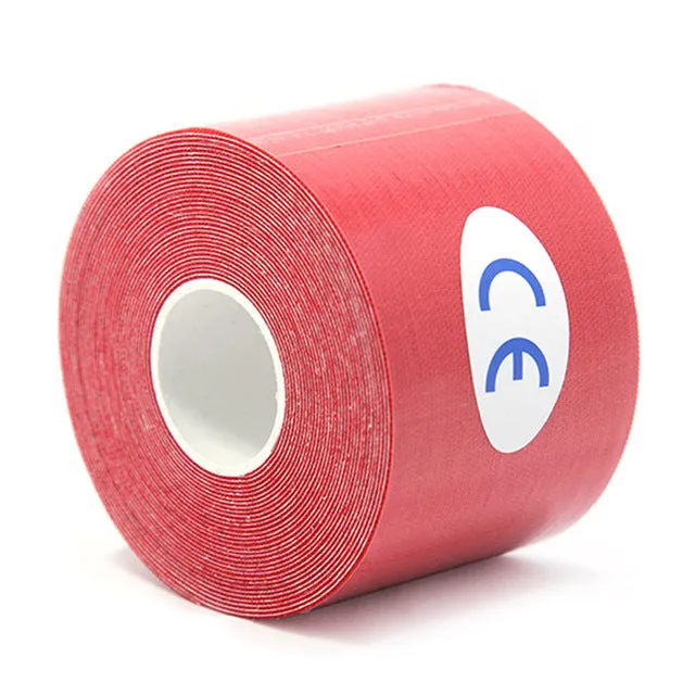 Elastic Cotton Roll Adhesive  Sport Injury Muscle Tape Strain Protection Tapes First Aid Bandage Support Kinesiology Tape