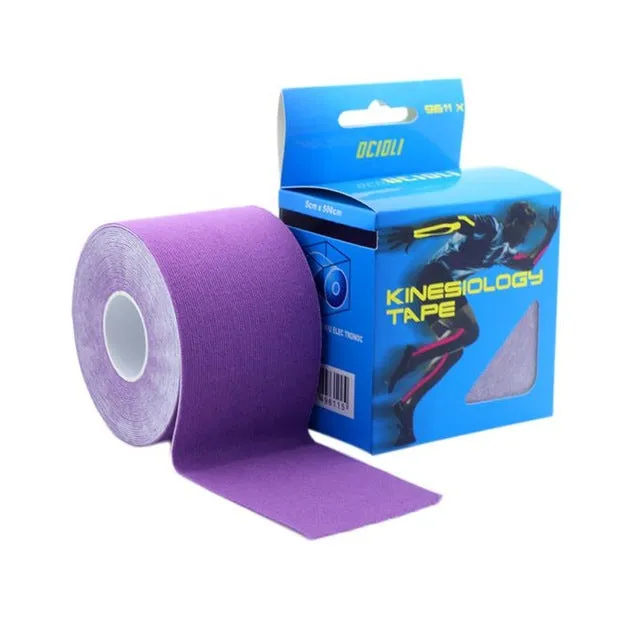 Elastic Cotton Roll Adhesive  Sport Injury Muscle Tape Strain Protection Tapes First Aid Bandage Support Kinesiology Tape