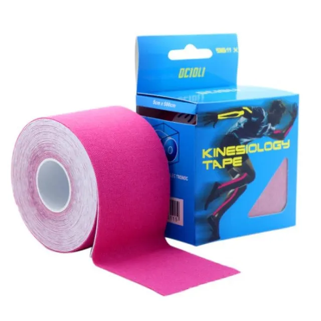 Elastic Cotton Roll Adhesive  Sport Injury Muscle Tape Strain Protection Tapes First Aid Bandage Support Kinesiology Tape