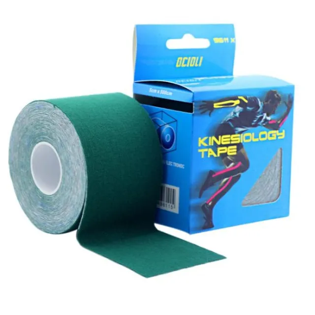 Elastic Cotton Roll Adhesive  Sport Injury Muscle Tape Strain Protection Tapes First Aid Bandage Support Kinesiology Tape