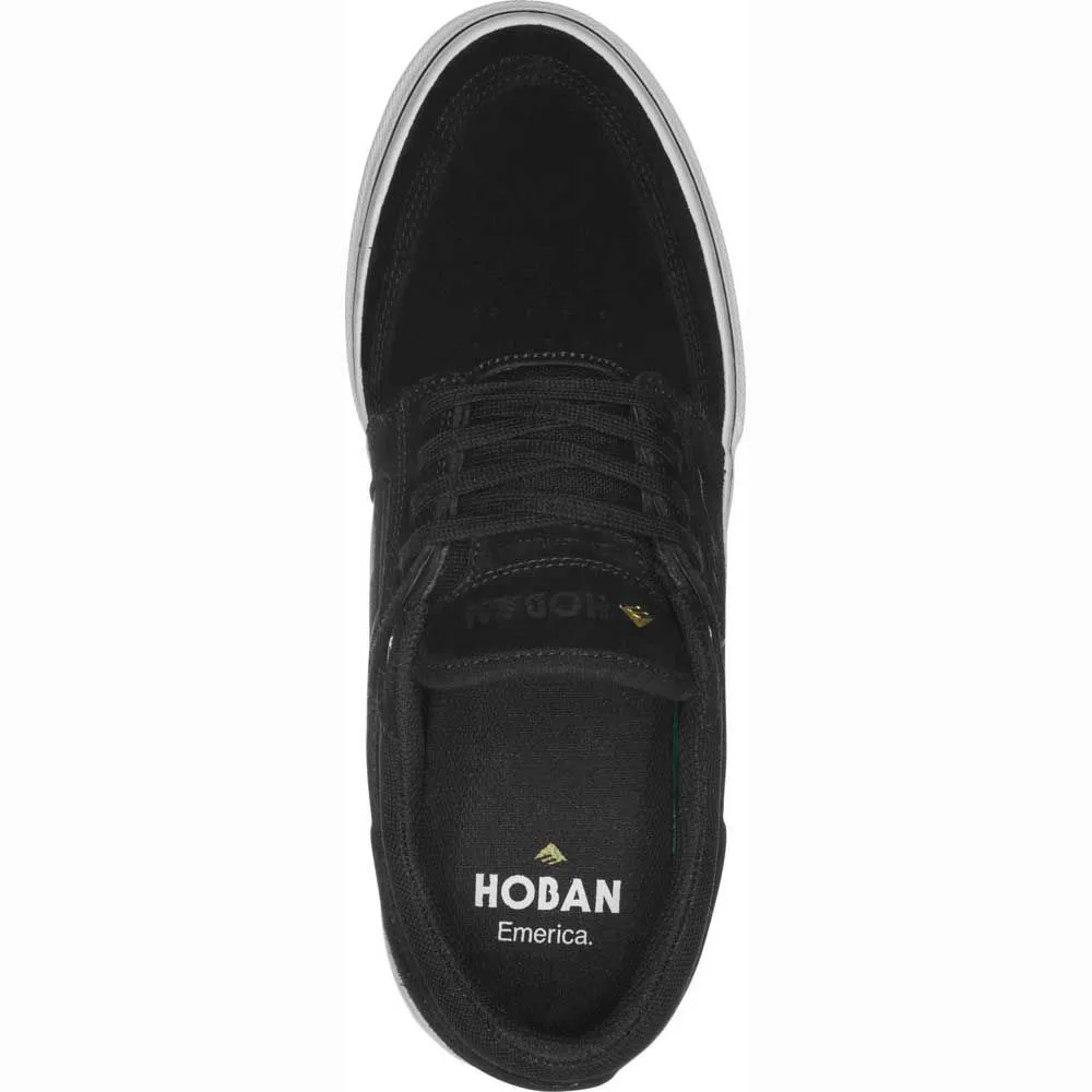 Emerica Shoes Hoban - Black/White/Gold