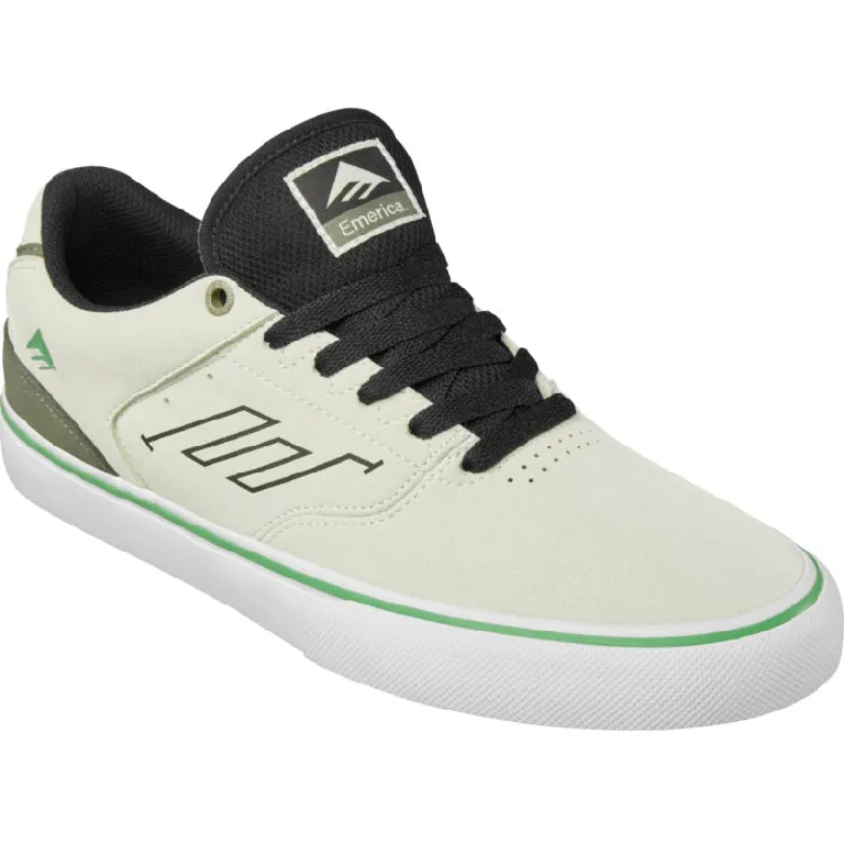 Emerica Shoes The Low Vulc - Tan/Green