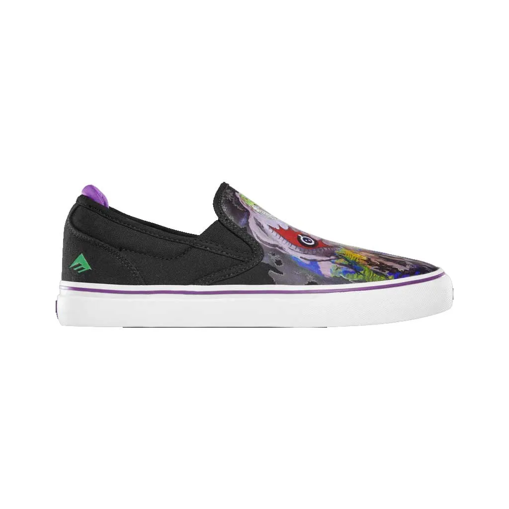 Emerica Wino G6 Slip-on x Dinosaur Jr - Black/Purple