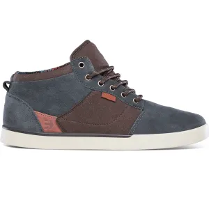 ETNIES JEFFERSON MID GREY/BROWN 9.5